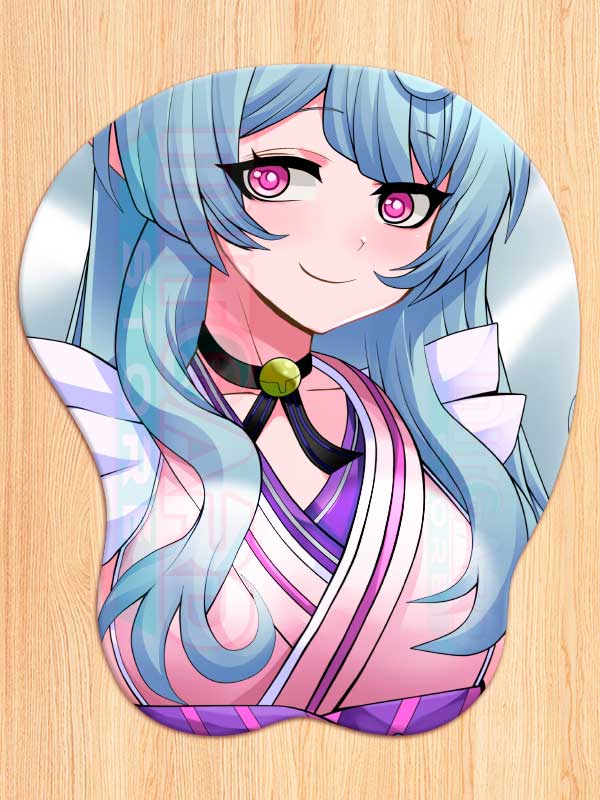 Yumemizuki Mizuki 3D Mouse pad with Gel Wrist rest